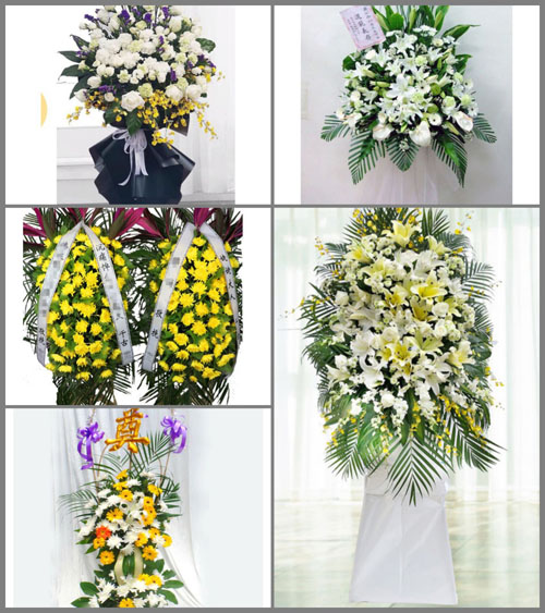 福建厦门翔安区新店镇珩厝社区白事花篮预定